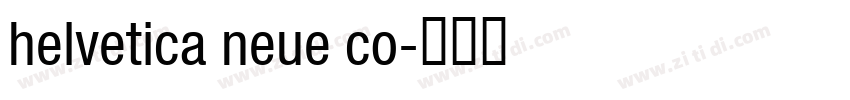 helvetica neue co字体转换